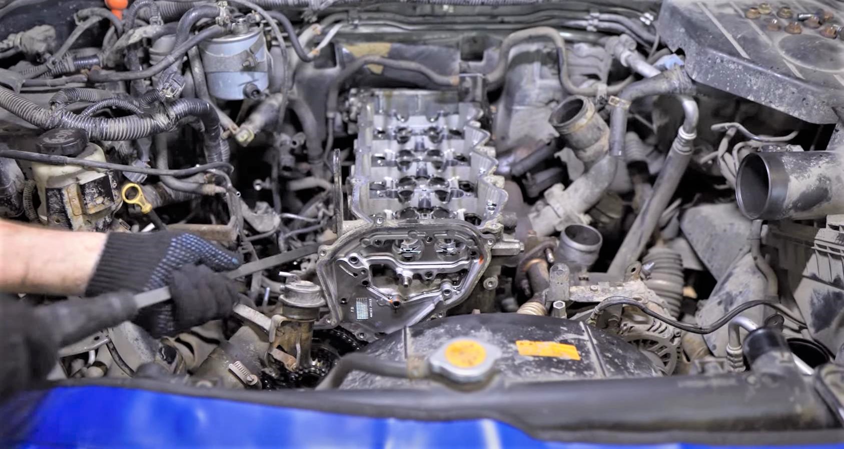 Замена ГБЦ Ниссан