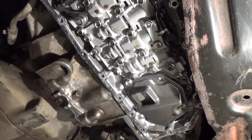 вариатор со снятым поддоном