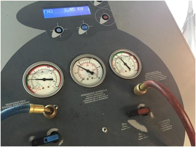 датчики с параметрами заправки автокондиционера