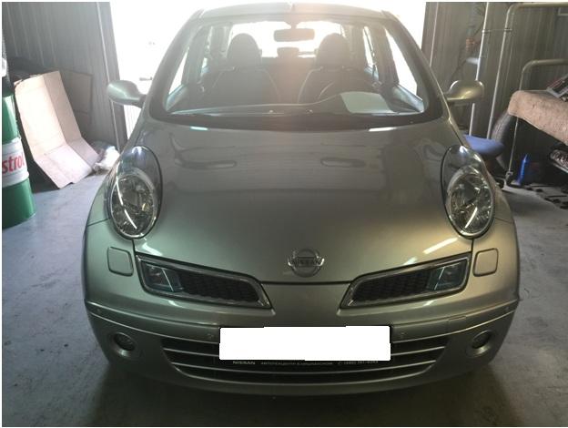 Ниссан Микра спереди