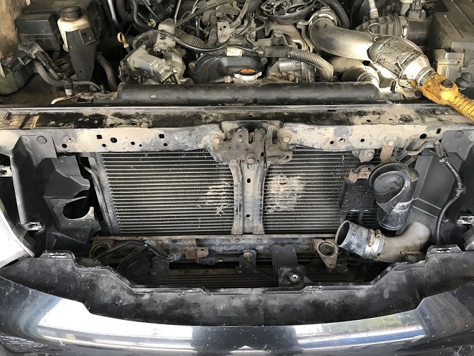 Промывка радиатора Ниссан