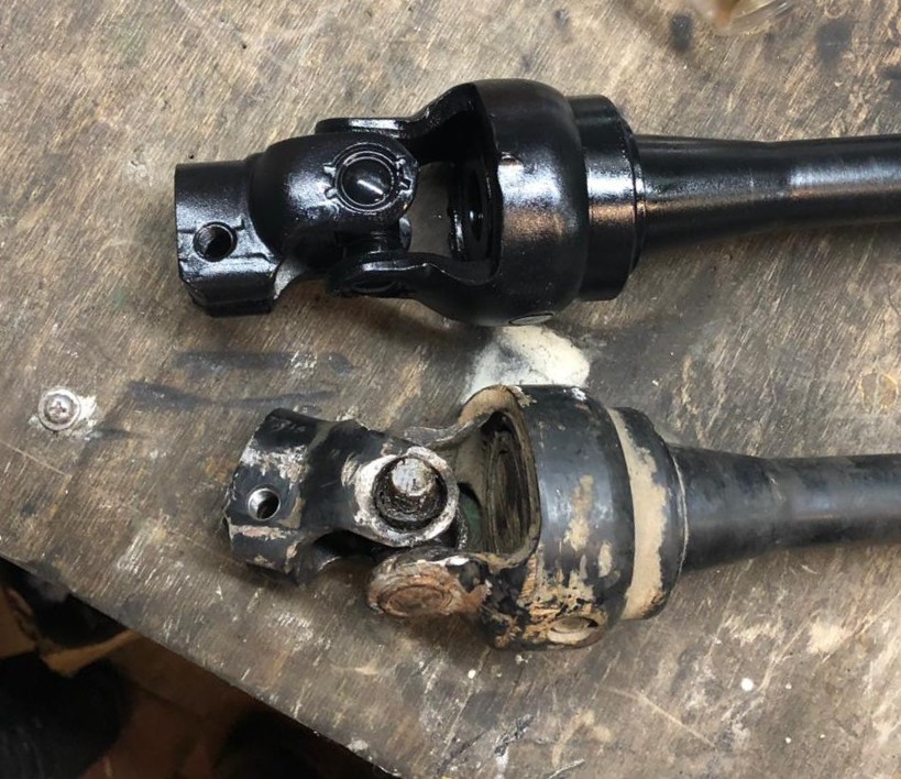 Замена крестовины рулевого вала Ниссан