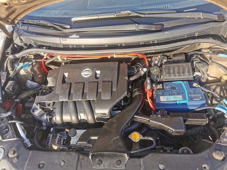 Замена датчика кислорода Ниссан