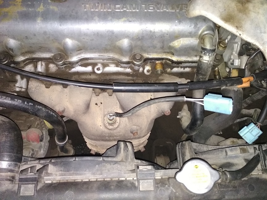 Замена лямбда-зонда Ниссан