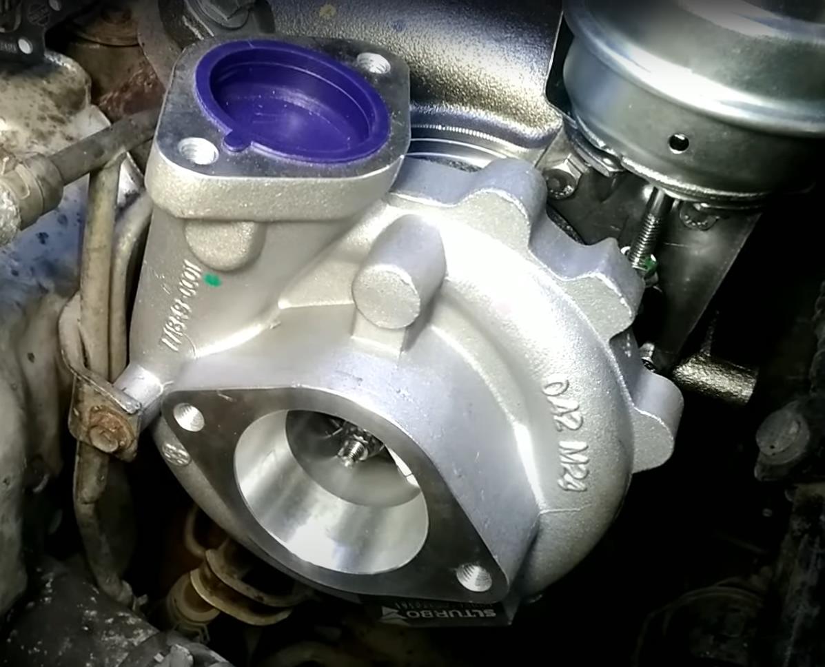 Замена турбины Ниссан