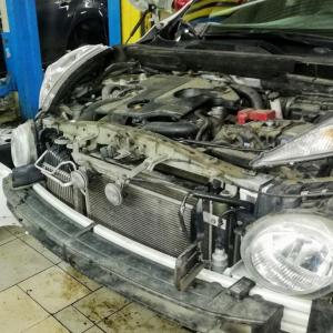 Замена радиатора кондиционера Ниссан Жук