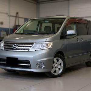 Ниссан Серена после регулировки схода-развала в автотехцентре