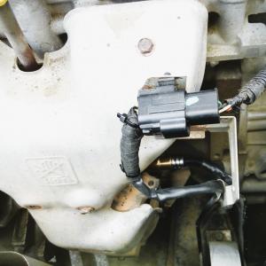 Замена кислородного датчика Ниссан Альмера