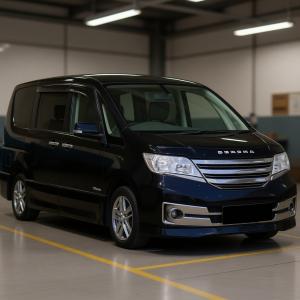 Ниссан Серена после замены масла АКПП в автотехцентре