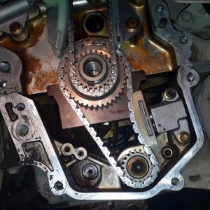 Замена масляного насоса Ниссан Серена