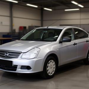 Ниссан Альмера после замены насоса ГУР в автотехцентре