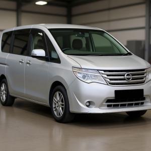 Ниссан Серена после замены радиатора в автотехцентре