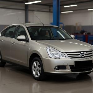 Ниссан Альмера после замены рулевых тяг в автотехцентре