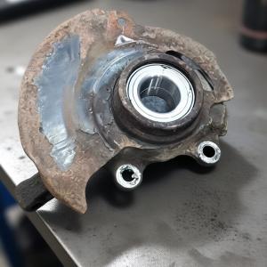 Замена ступичного подшипника Ниссан Серена