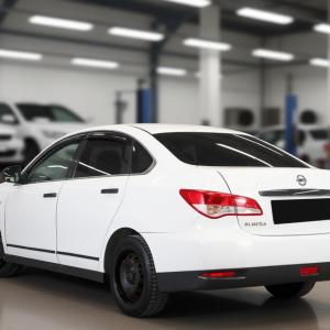 Ниссан Альмера после замены подшипника ступицы в автотехцентре