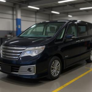 Ниссан Серена после замены воздушного фильтра в автотехцентре