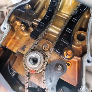 Замена цепи ГРМ Ниссан Сентра