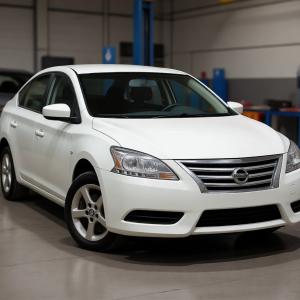 Ниссан Сентра после замены шаровых опор в автотехцентре