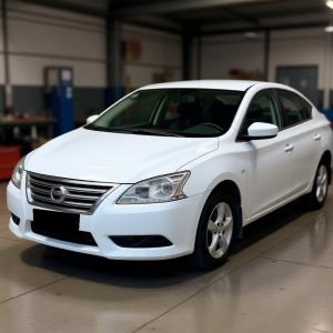 Ниссан Сентра после замены тормозных колодок в автотехцентре