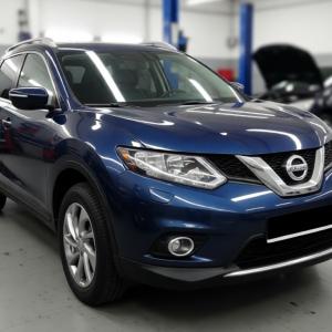 Nissan X-Trail после замены масла в автосервисе