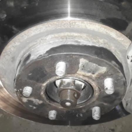 демонтаж ступицы Nissan Teana J32