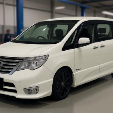 Ниссан Серена после ремонта рулевой рейки в автотехцентре