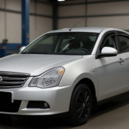 Ниссан Альмера после замены кислородного датчика в автотехцентре