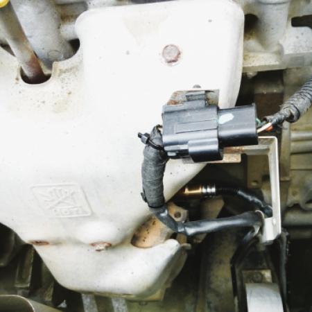 Замена кислородного датчика Ниссан Альмера