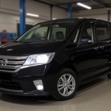 Ниссан Серена после замены масла в редукторе в автотехцентре