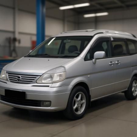 Ниссан Серена после замены охлаждающей жидкости в автотехцентре