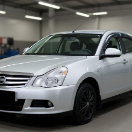 Ниссан Альмера после замены опоры двигателя в автотехцентре