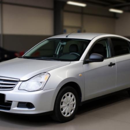 Ниссан Альмера после замены радиатора кондиционера в автотехцентре