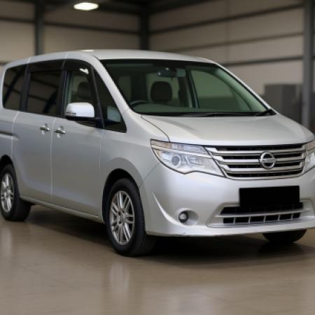 Ниссан Серена после замены радиатора в автотехцентре