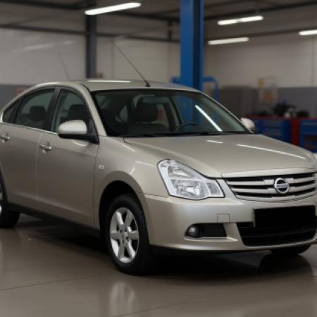 Ниссан Альмера после замены рулевых тяг в автотехцентре