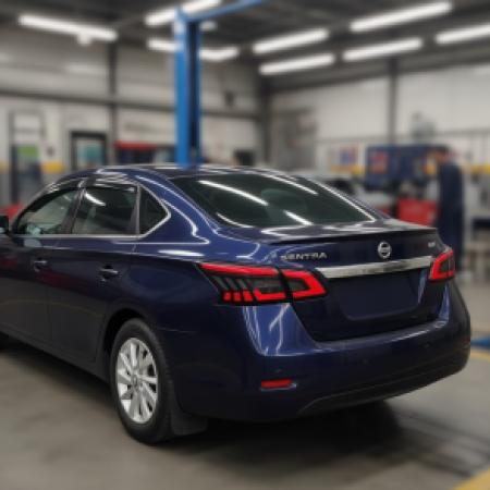 Ниссан Сентра после диагностики в автотехцентре