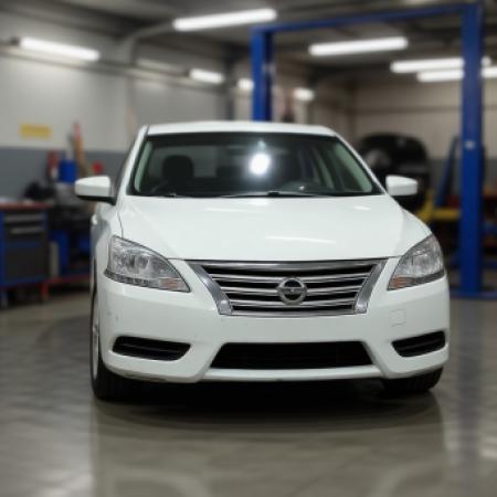 Ниссан Сентра после замены генератора в автотехцентре