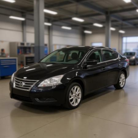 Ниссан Сентра после замены пружин в автотехцентре