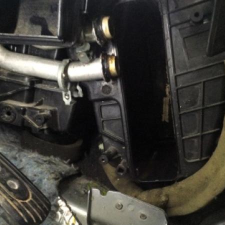 Замена радиатора печки Ниссан Сентра