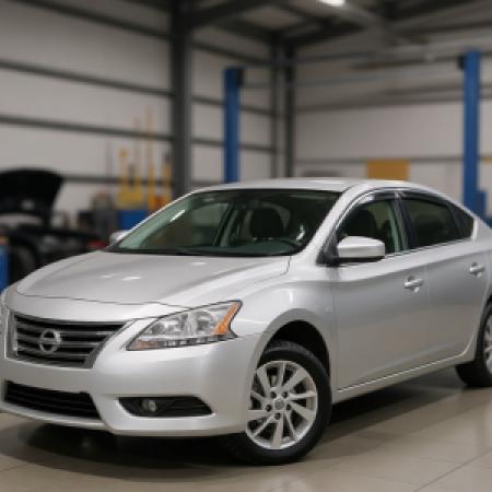 Ниссан Сентра после замены рулевых тяг в автотехцентре
