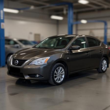 Ниссан Сентра после замены топливного фильтра в автотехцентре