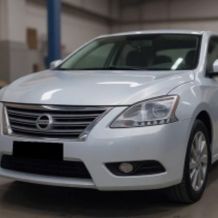 Ниссан Сентра после замены тормозных дисков в автотехцентре