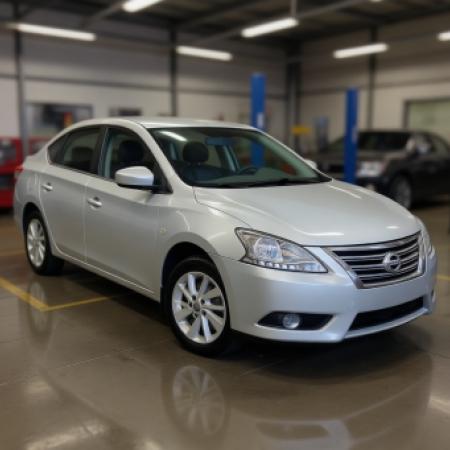 Ниссан Сентра после заправки кондиционера в автотехцентре