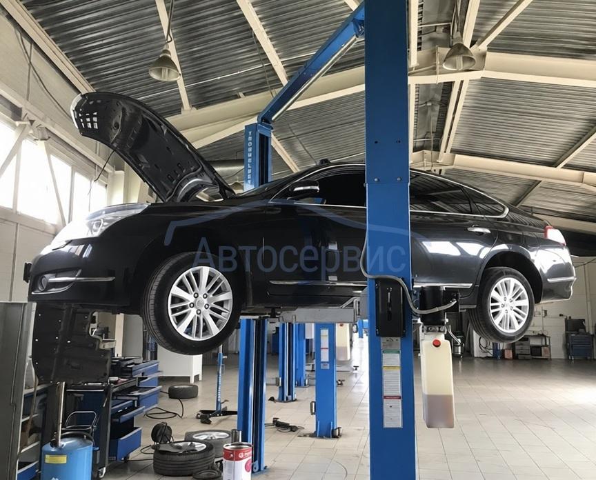 Nissan Teana � �������� ���������������� ����������� ��������� � ��������������