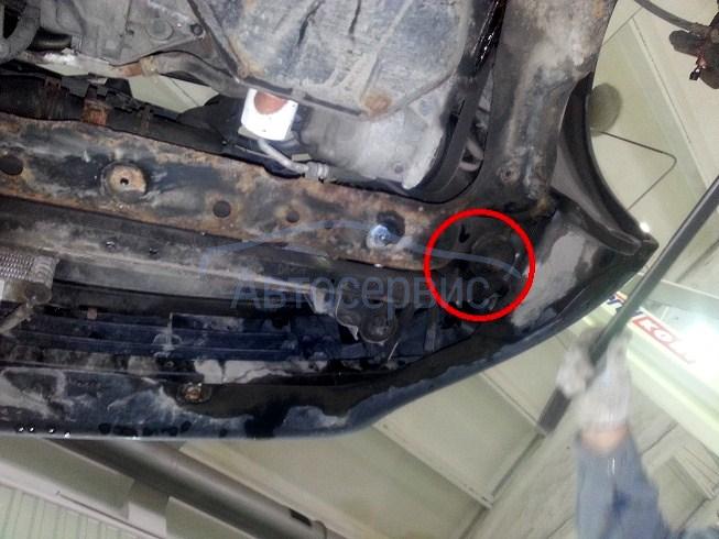 Сайлентблок подрамника nissan