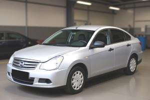 Ниссан Альмера после замены радиатора кондиционера в автотехцентре