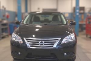 Ниссан Сентра после замены салонного фильтра в автотехцентре