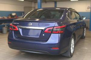 Ниссан Сентра после замены стоек стабилизатора в автотехцентре