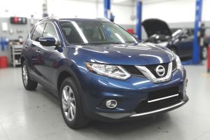 Nissan X-Trail после замены масла в автосервисе